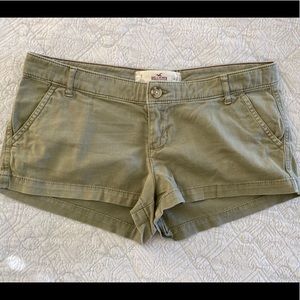 Hollister Green Shorts